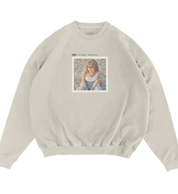 1989 Beige Crewneck Sweatshirt