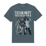 Taylor Swift The Eras Tour Album Grey T-Shirt