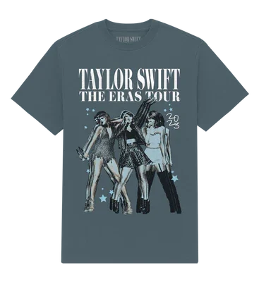 Taylor Swift The Eras Tour Album Grey T-Shirt