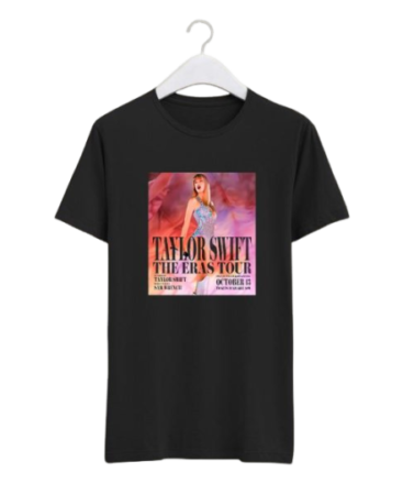 Taylor Swift Black The Eras Tour T-Shirt
