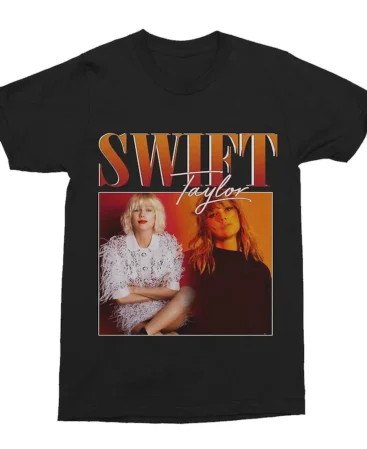 Taylor Swift The Eras Tour Black T Shirt