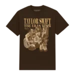 Taylor Swift The Eras Tour Fearless Album Brown T-Shirt