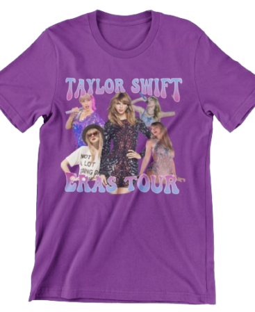 Taylor Swift The Eras Tour Purple Tee