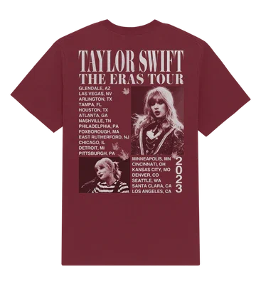 Taylor Swift The Eras Tour Red T-Shirt